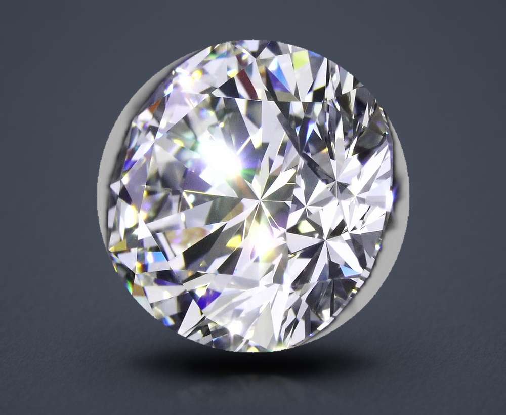 5.03ct G VVS2 Rare Carat Ideal Cut Round Diamond