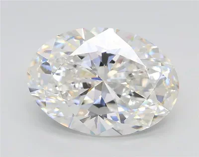 2.01ct F VVS2 Very Good Cut Oval Lab Grown Diamond