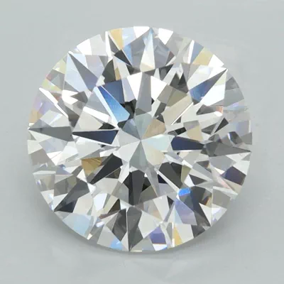3.47ct D VS1 Rare Carat Ideal Cut Round Lab Grown Diamond