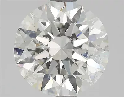 2.25ct I SI2 Rare Carat Ideal Cut Round Diamond
