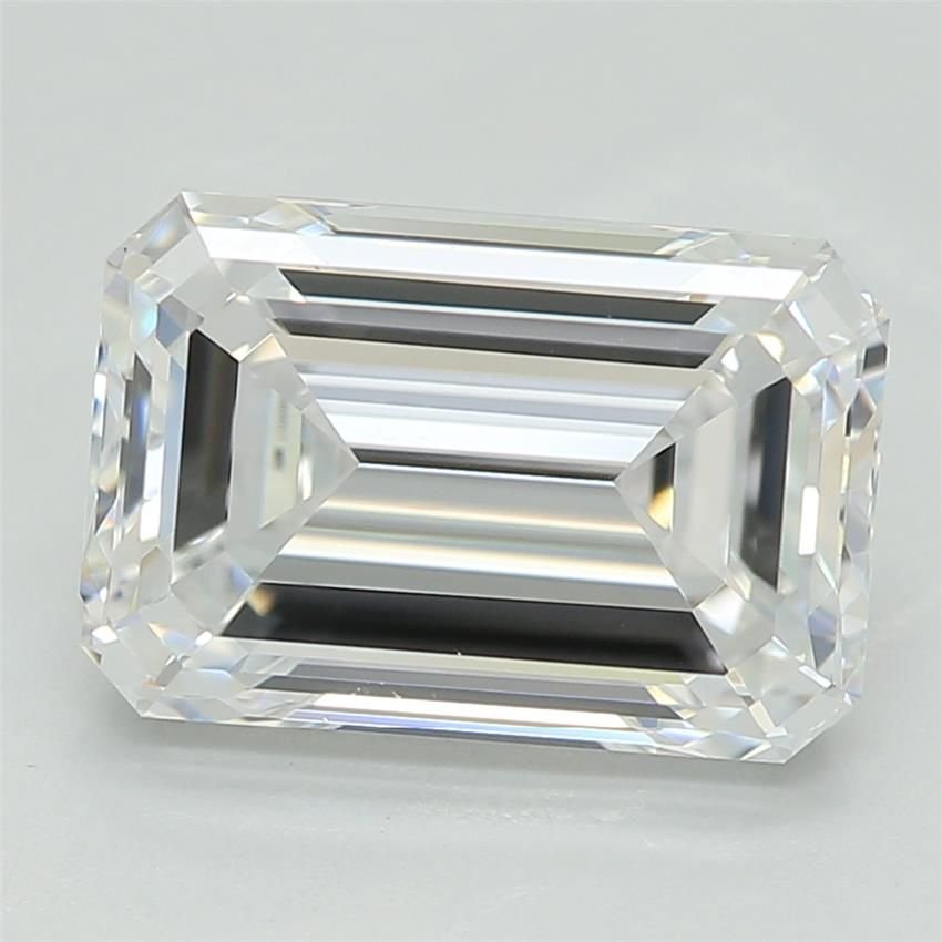 2.09ct D VS1 Very Good Cut Emerald Lab Grown Diamond