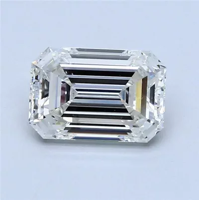 2.59ct I SI1 Rare Carat Ideal Cut Emerald Diamond