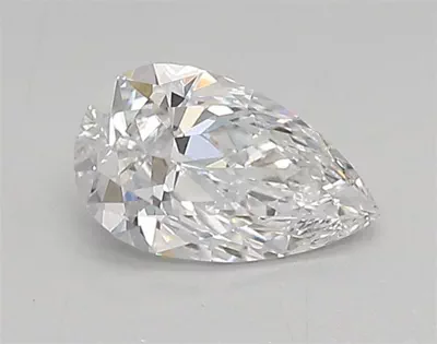 0.62ct D VVS1 Rare Carat Ideal Cut Pear Lab Grown Diamond