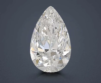 0.62ct D VVS1 Rare Carat Ideal Cut Pear Lab Grown Diamond