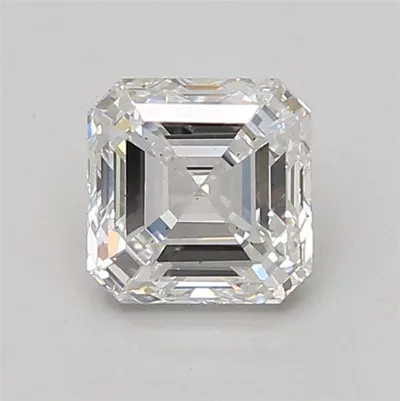 1.56ct D VS2 Rare Carat Ideal Cut Asscher Lab Grown Diamond