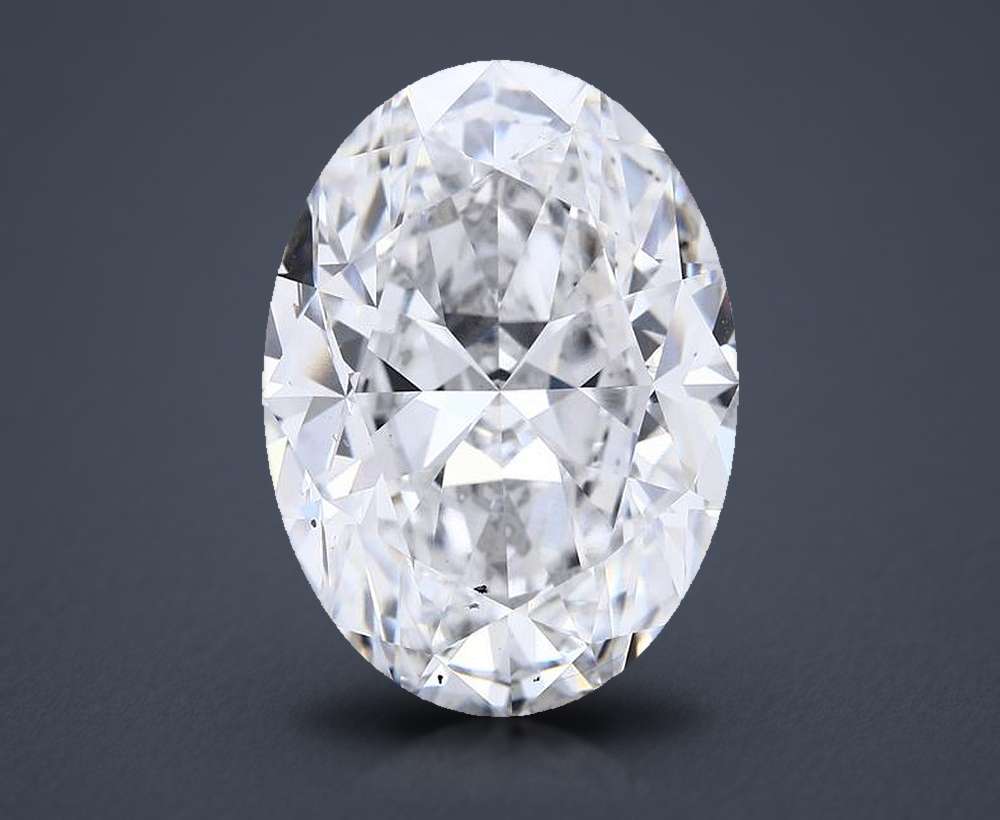 20.14ct E VS2 Rare Carat Ideal Cut Oval Lab Grown Diamond