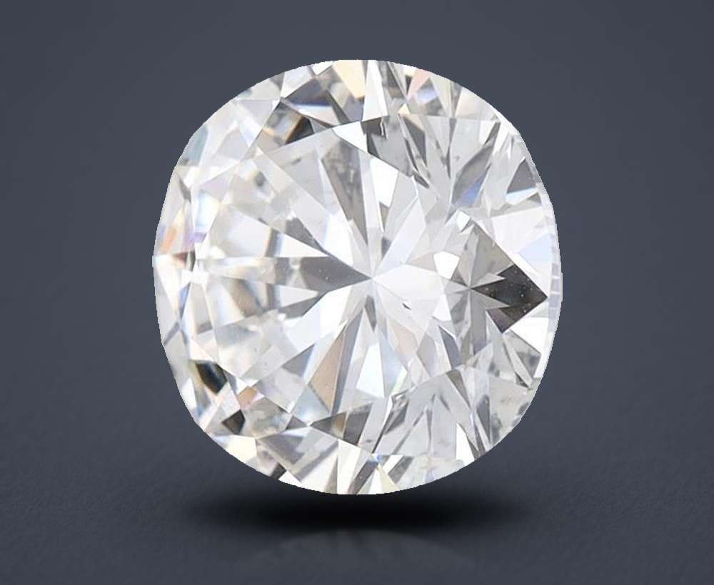 2.51ct E SI1 Excellent Cut Round Lab Grown Diamond