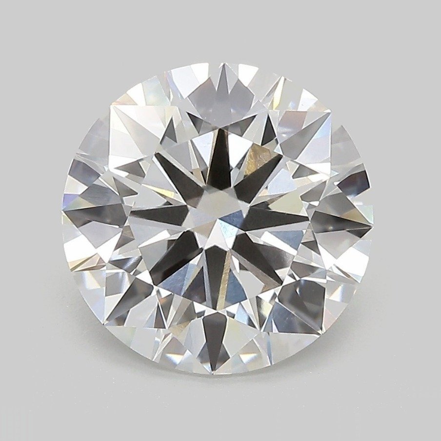 4.08ct E VVS2 Rare Carat Ideal Cut Round Lab Grown Diamond