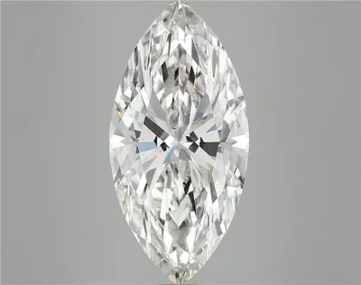 6.04ct F VS1 Rare Carat Ideal Cut Marquise Lab Grown Diamond