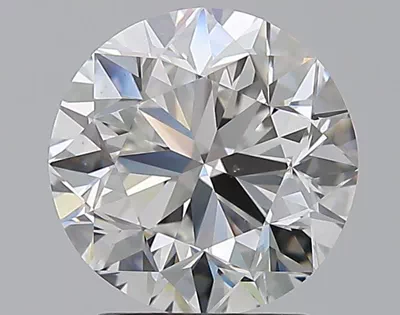2.51ct F VS2 Very Good Cut Round Diamond