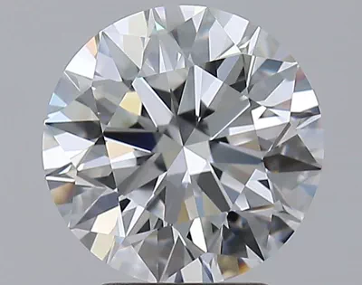 3.02ct E VVS2 Rare Carat Ideal Cut Round Diamond