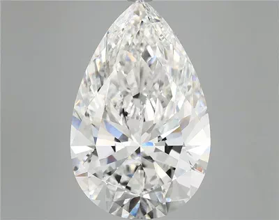 10.97ct F VVS2 Rare Carat Ideal Cut Pear Lab Grown Diamond