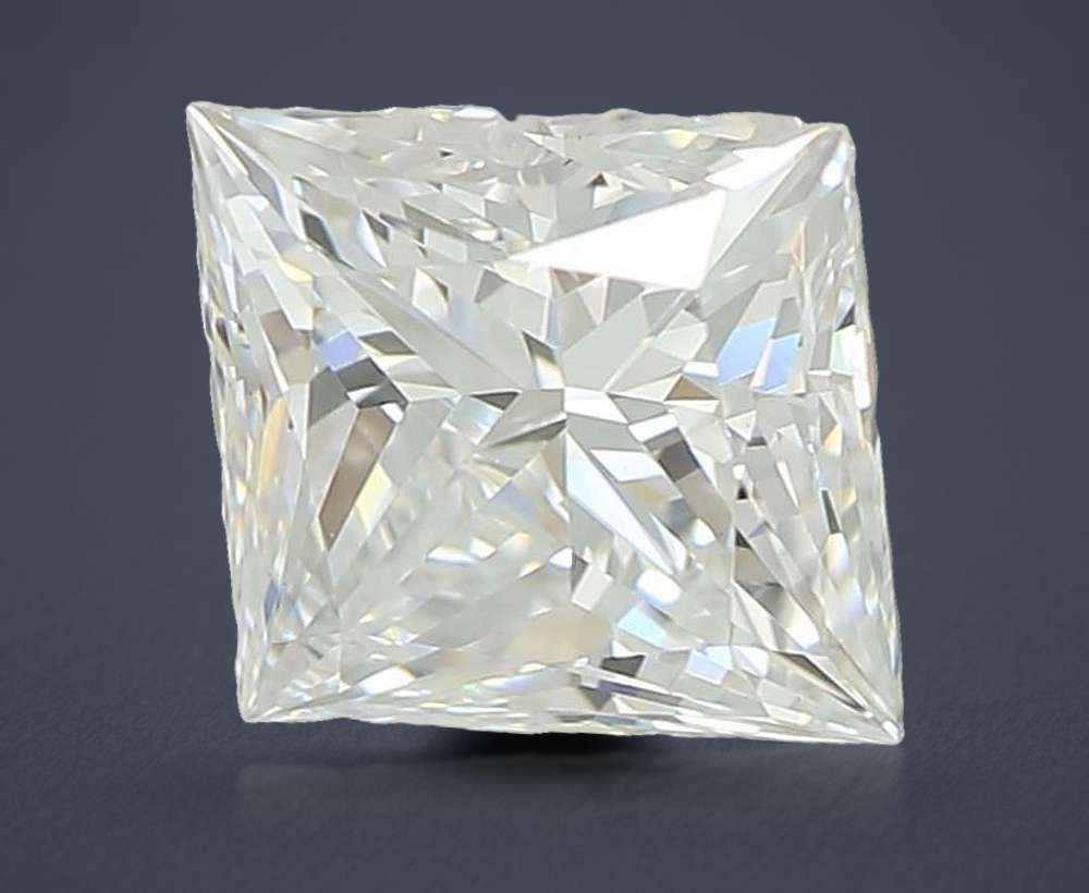 1.09ct D VS1 Rare Carat Ideal Cut Princess Lab Grown Diamond