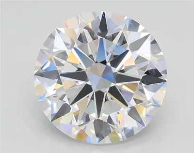 3.03ct E VS2 Excellent Cut Round Lab Grown Diamond