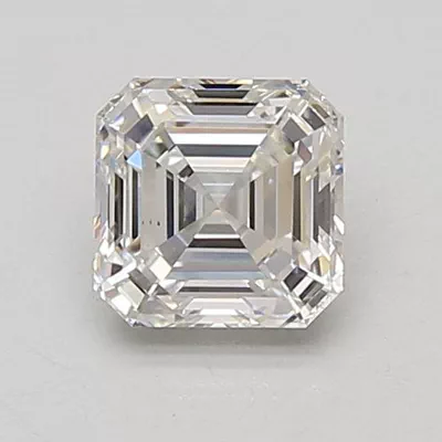1.02ct E VS1 Rare Carat Ideal Cut Asscher Lab Grown Diamond