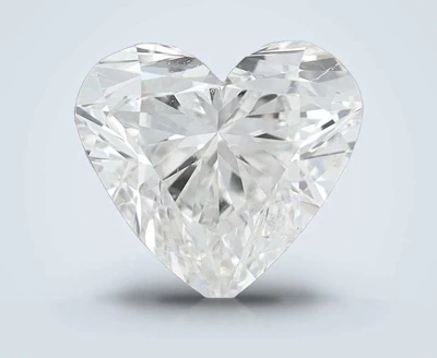 0.91ct F SI2 Rare Carat Ideal Cut Heart Diamond