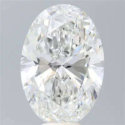 10.12ct F VS1 Rare Carat Ideal Cut Oval Lab Grown Diamond