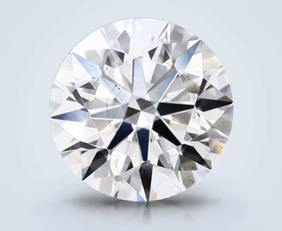 2.05ct F SI1 Rare Carat Ideal Cut Round Lab Grown Diamond