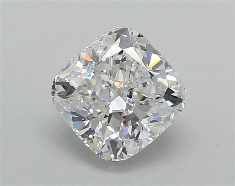 1.51ct D VVS2 Rare Carat Ideal Cut Cushion Lab Grown Diamond