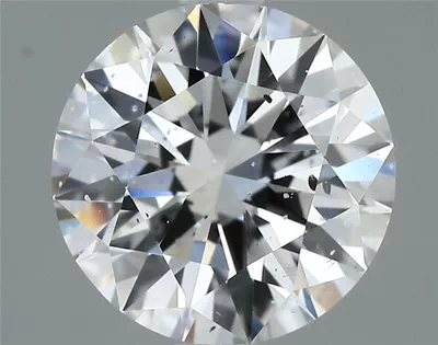 1.32ct D SI2 Rare Carat Ideal Cut Round Diamond