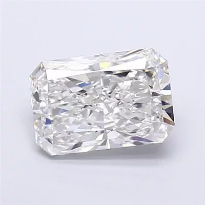2.92ct D VS2 Rare Carat Ideal Cut Radiant Lab Grown Diamond