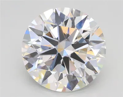 3.03ct E VS1 Rare Carat Ideal Cut Round Lab Grown Diamond