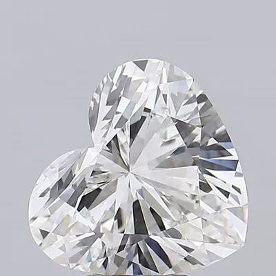 5.06ct G VVS2 Rare Carat Ideal Cut Heart Lab Grown Diamond