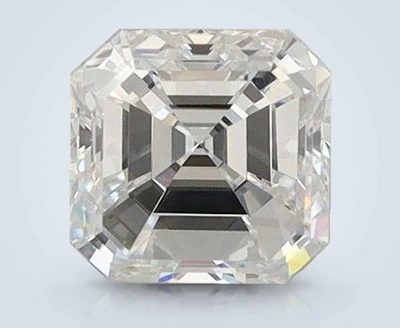 0.90ct D VS1 Very Good Cut Asscher Lab Grown Diamond
