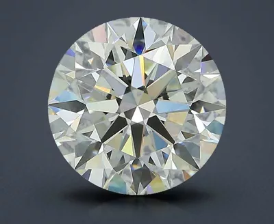 3.41ct I VVS2 Excellent Cut Round Lab Grown Diamond