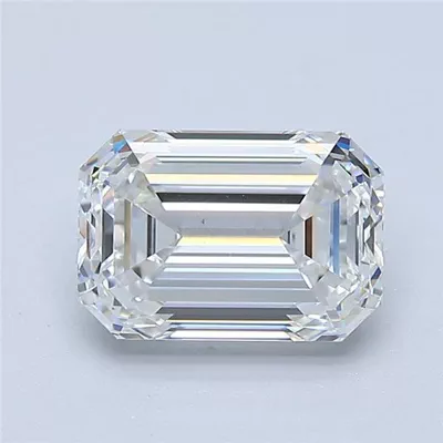 1.80ct F VS1 Rare Carat Ideal Cut Emerald Diamond