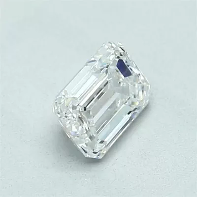 0.81ct D VVS1 Very Good Cut Emerald Diamond