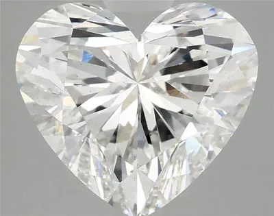 5.07ct F VS2 Rare Carat Ideal Cut Heart Lab Grown Diamond