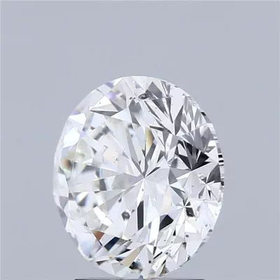 3.01ct G SI1 Rare Carat Ideal Cut Round Diamond