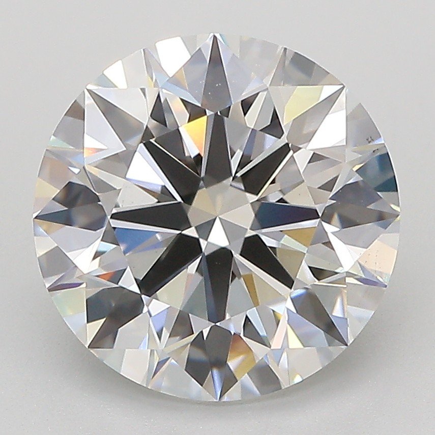 4.02ct D VS1 Rare Carat Ideal Cut Round Lab Grown Diamond