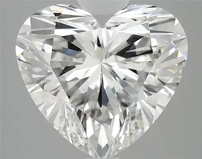 4.50ct F VS1 Rare Carat Ideal Cut Heart Lab Grown Diamond