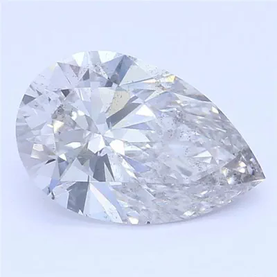 0.72ct G SI2 Rare Carat Ideal Cut Pear Lab Grown Diamond