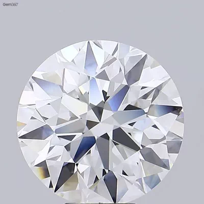 8.53ct E VVS1 Rare Carat Ideal Cut Round Diamond