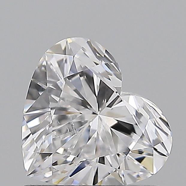 1.01ct D SI1 Rare Carat Ideal Cut Heart Diamond