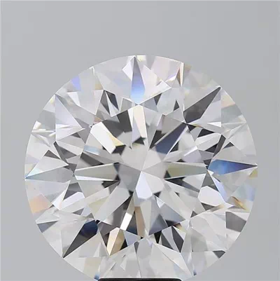15.01ct D VVS1 Rare Carat Ideal Cut Round Diamond