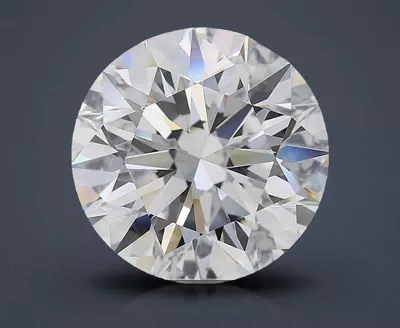 15.01ct D VVS1 Rare Carat Ideal Cut Round Diamond