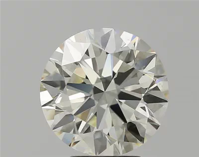 4.01ct J VS1 Rare Carat Ideal Cut Round Diamond