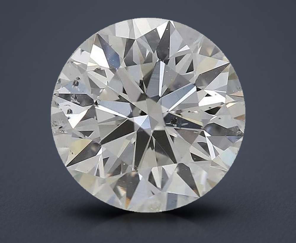 2.50ct H SI2 Rare Carat Ideal Cut Round Diamond