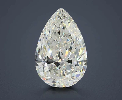 5.19ct I VVS2 Excellent Cut Pear Diamond