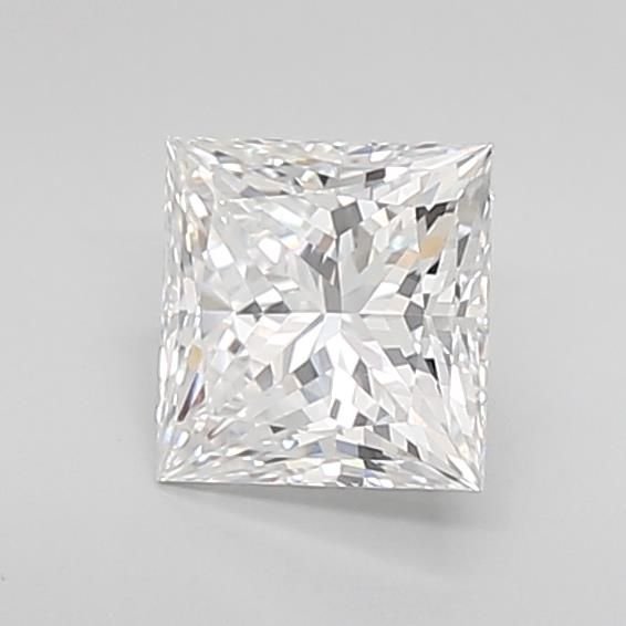 2.04ct D VVS2 Rare Carat Ideal Cut Princess Lab Grown Diamond