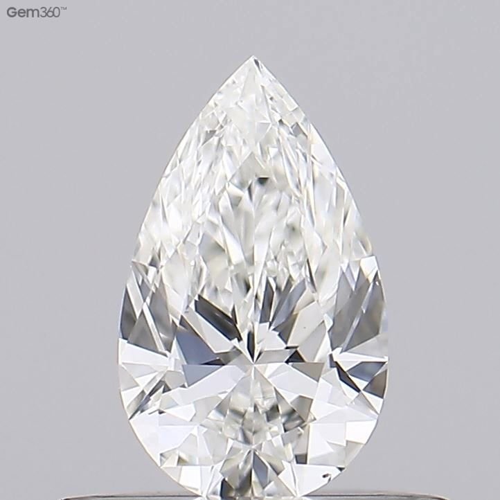 0.36ct I VS2 Rare Carat Ideal Cut Pear Diamond