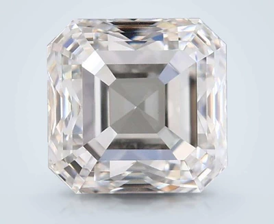 0.72ct H VS1 Rare Carat Ideal Cut Asscher Diamond