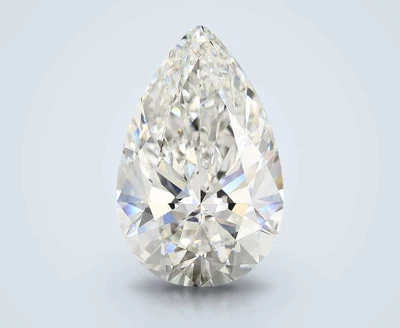 12.11ct F VVS2 Rare Carat Ideal Cut Pear Lab Grown Diamond