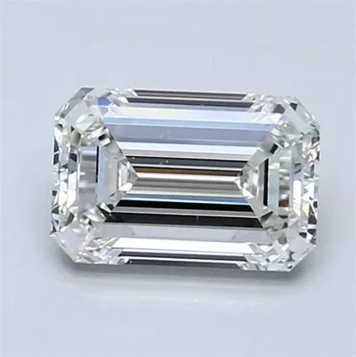 1.51ct J VS1 Rare Carat Ideal Cut Emerald Diamond