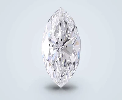 5.01ct F VS2 Rare Carat Ideal Cut Marquise Lab Grown Diamond