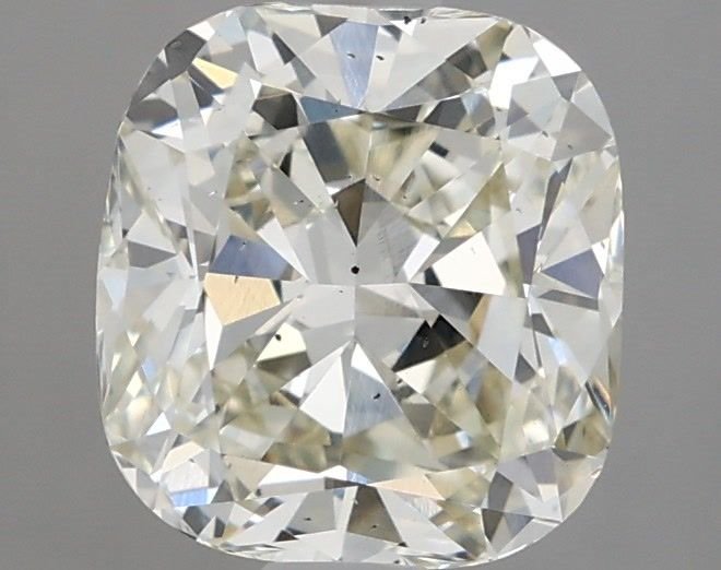 2.16ct J SI1 Rare Carat Ideal Cut Cushion Lab Grown Diamond
